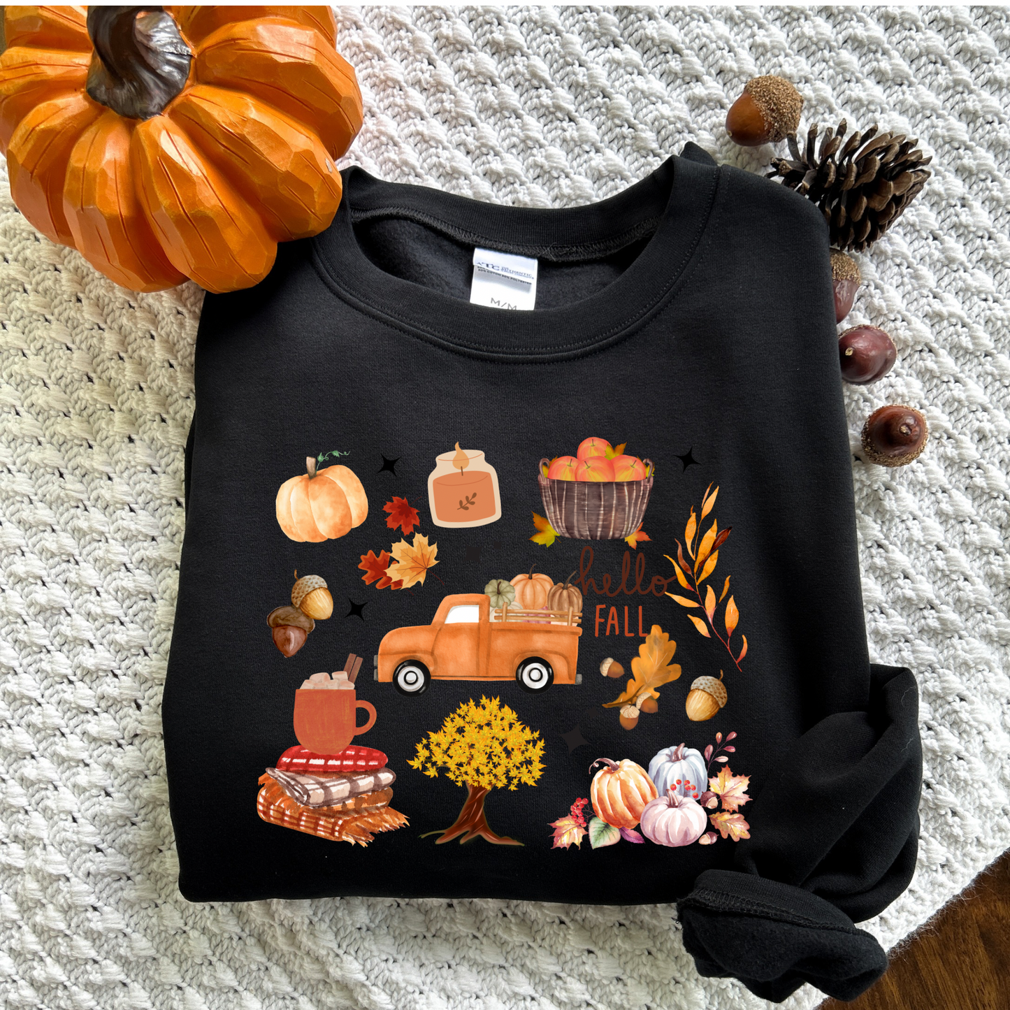 Fall Collage Crewneck
