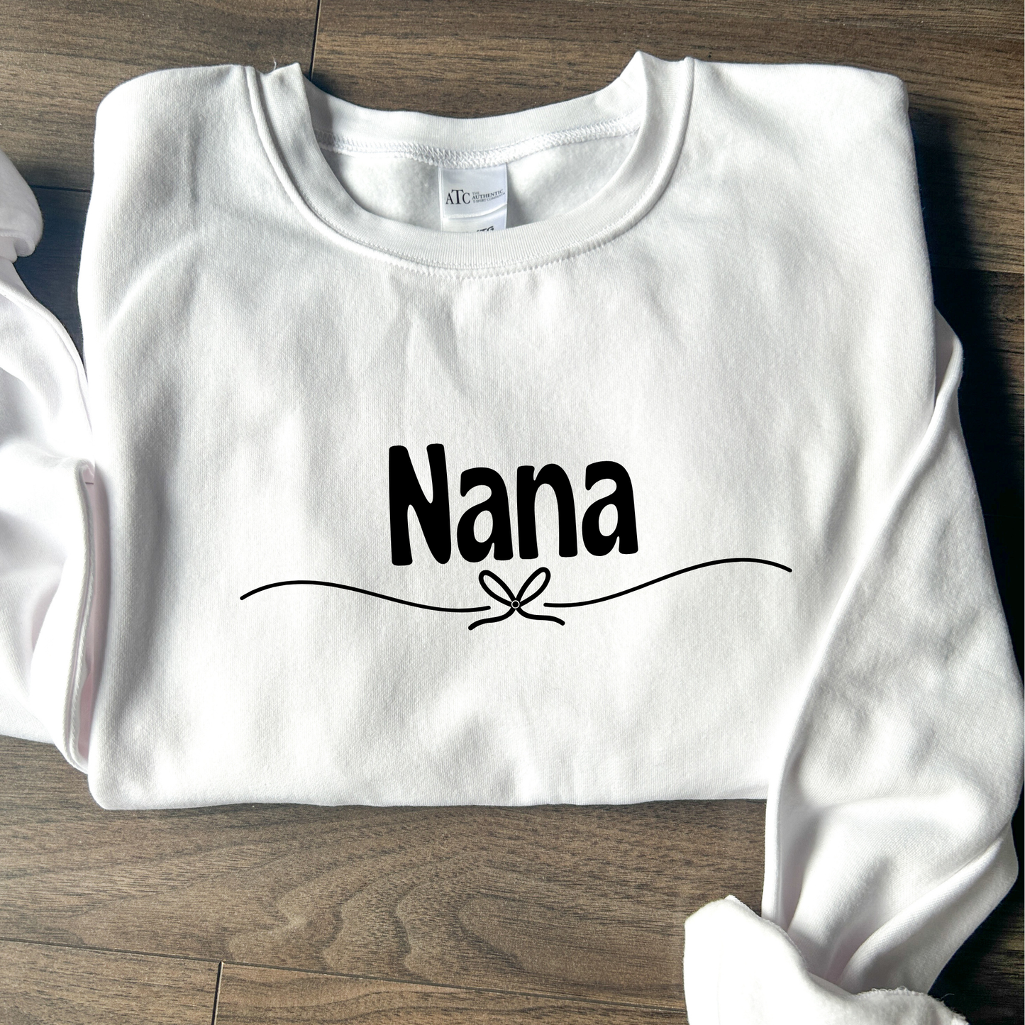 Nana Bow Crewneck