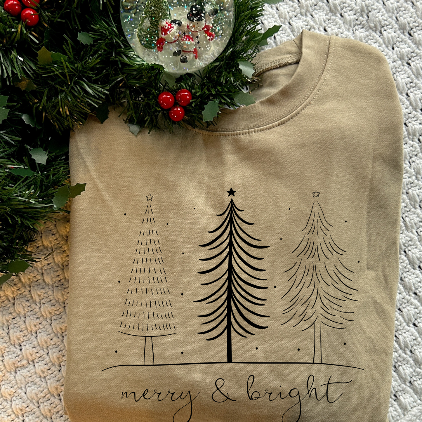 Merry & Bright Crewneck