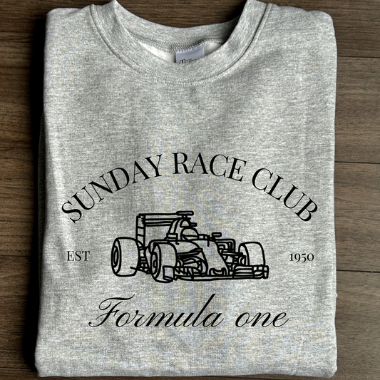 Sunday Race Club Crewneck