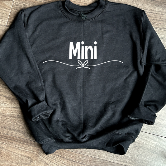 Mini Bow Crewneck