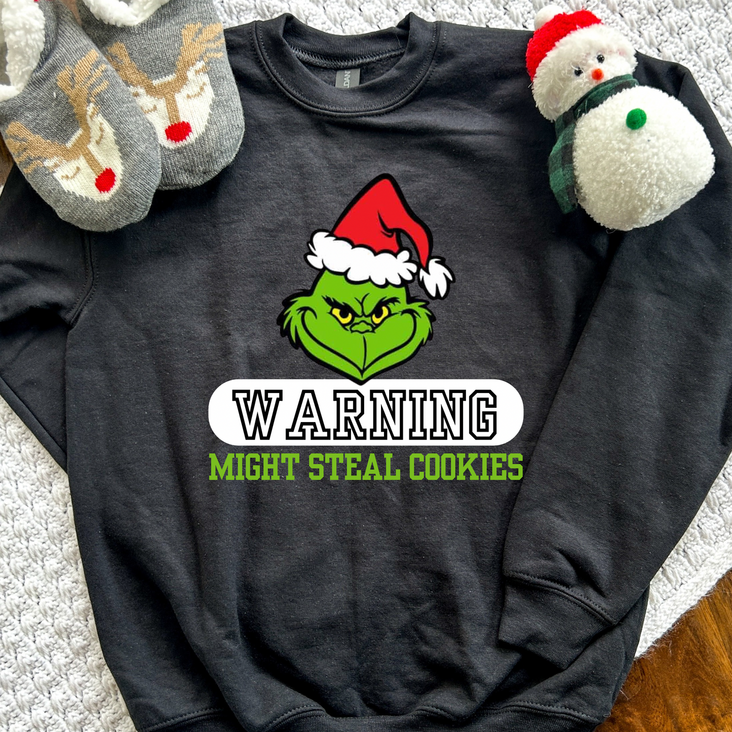 Grinch Kids Crewneck