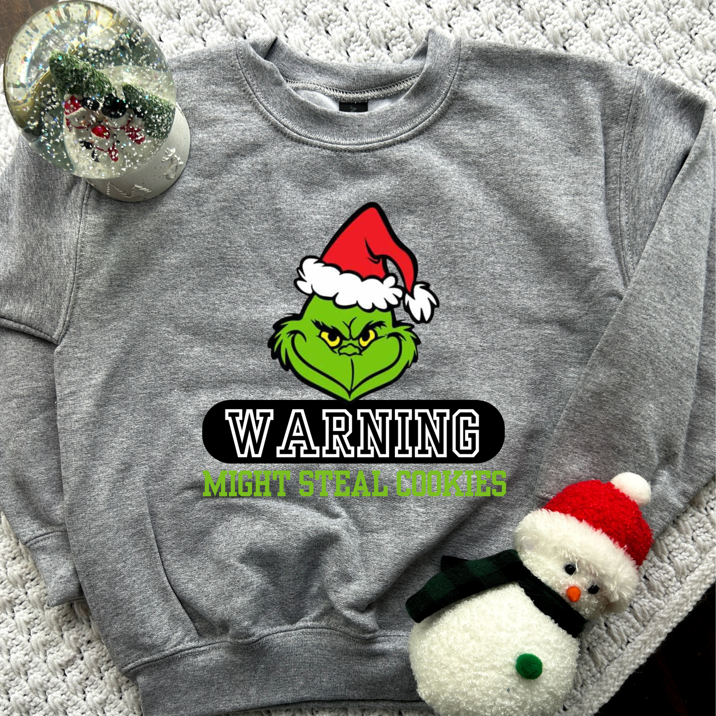 Grinch Kids Crewneck