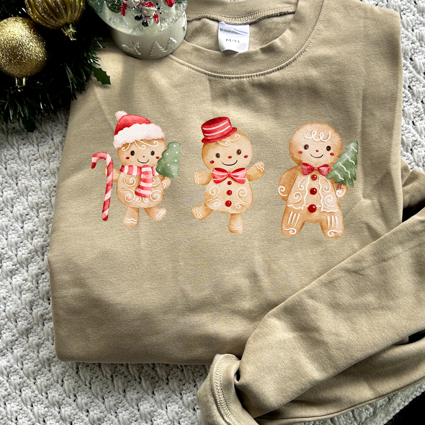 Adult Gingerbread Crewneck