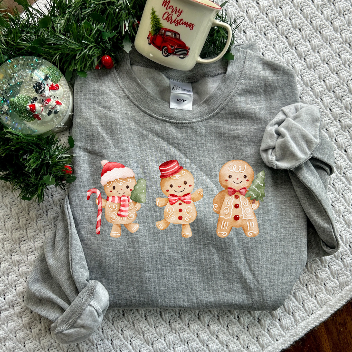 Adult Gingerbread Crewneck