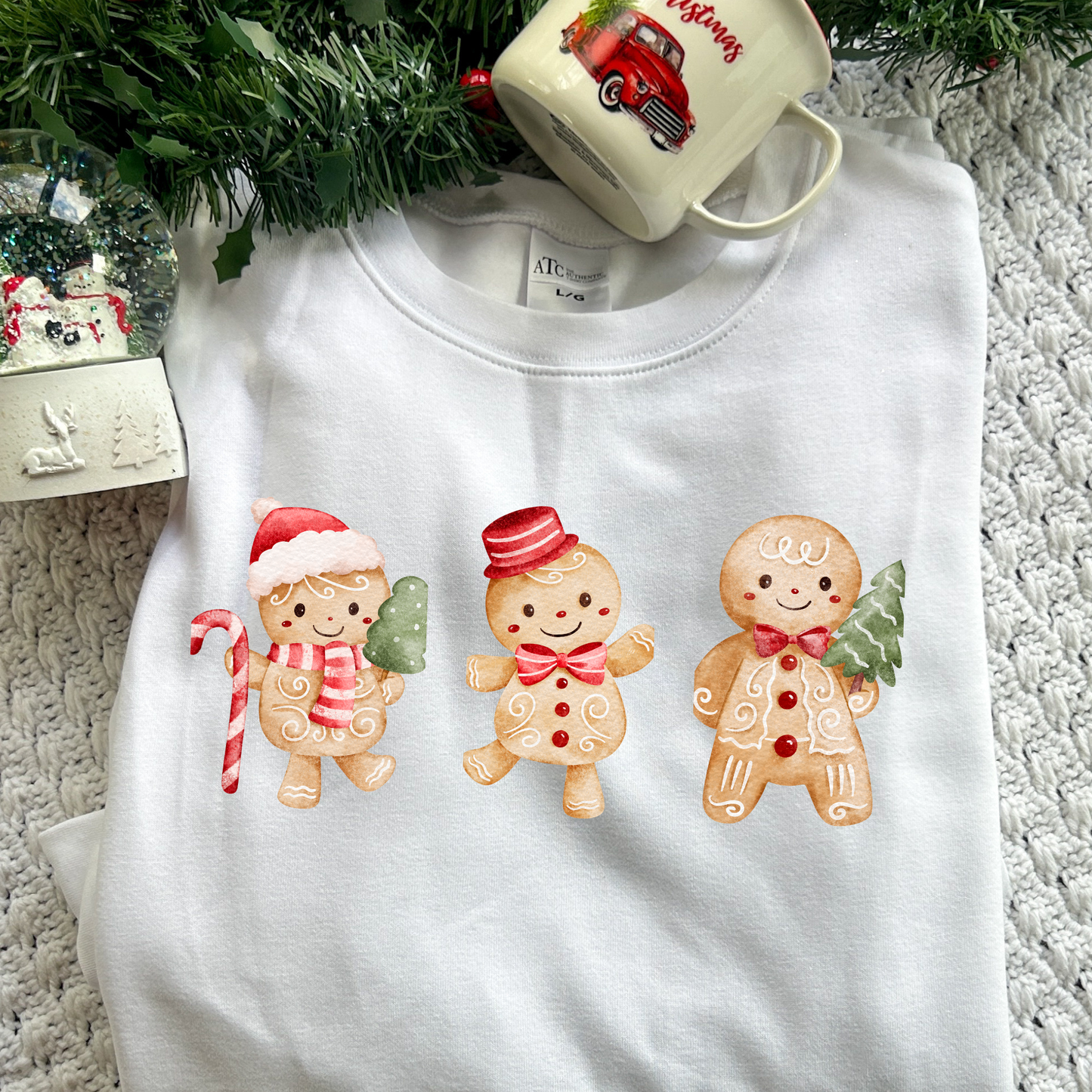 Adult Gingerbread Crewneck