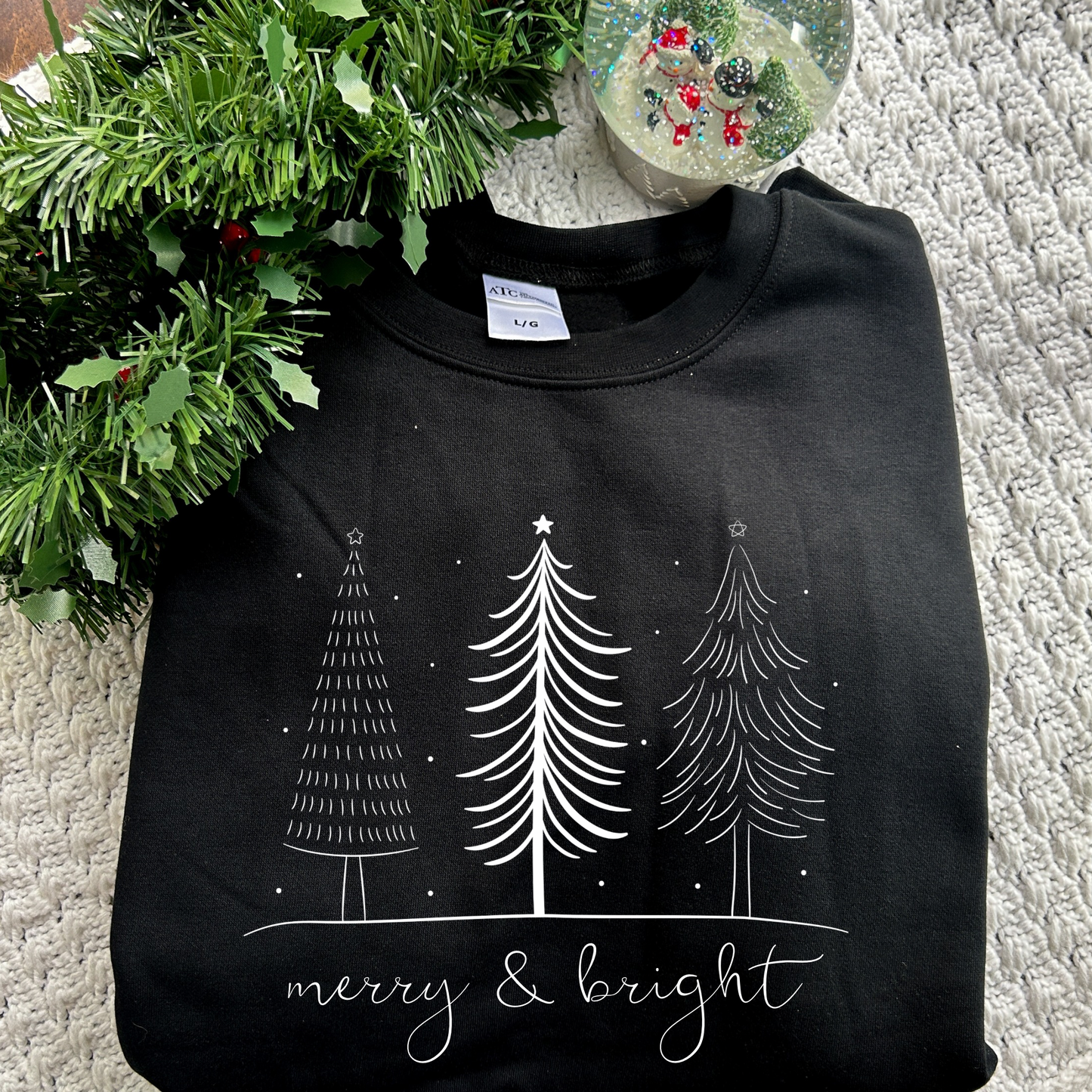 Merry & Bright Crewneck