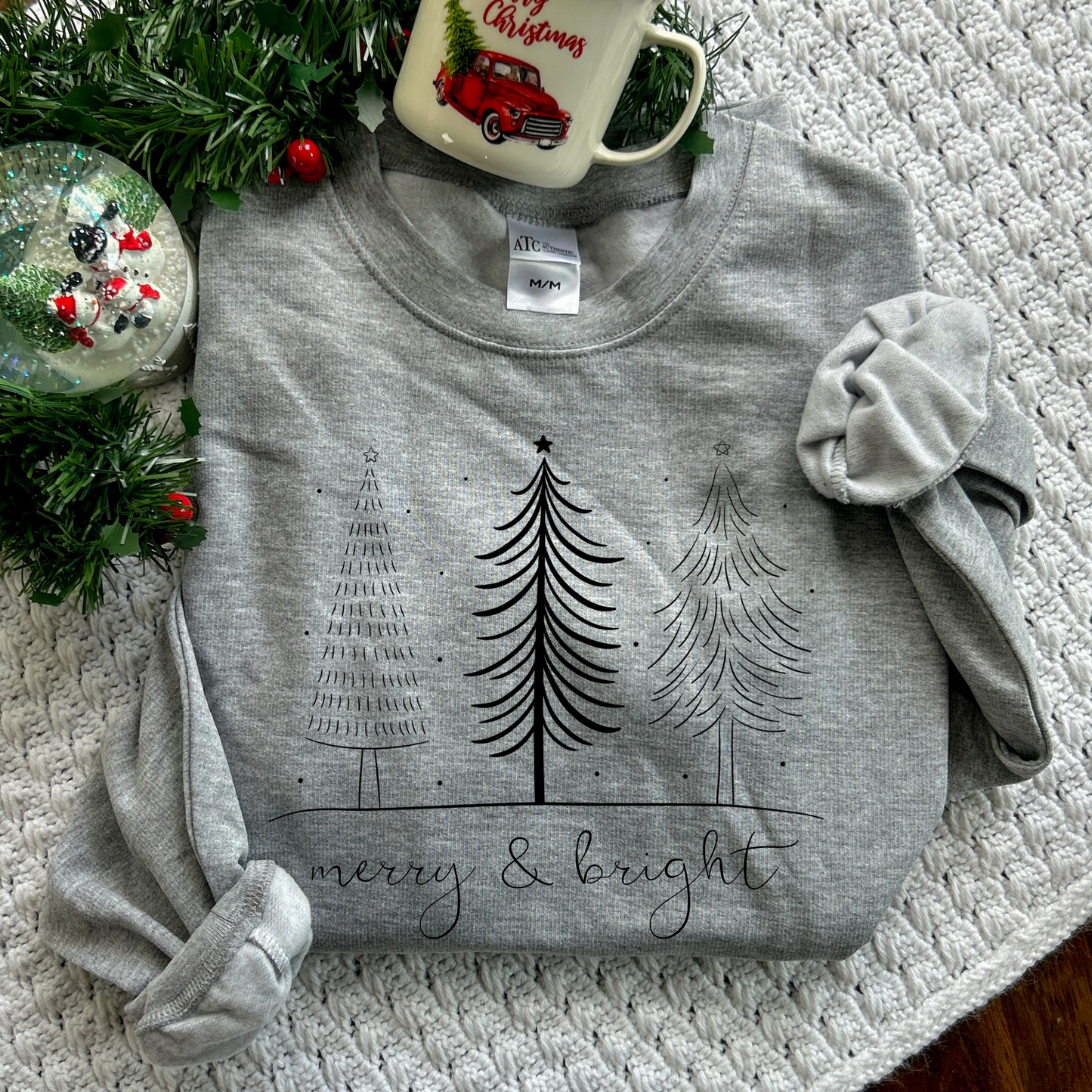 Merry & Bright Crewneck