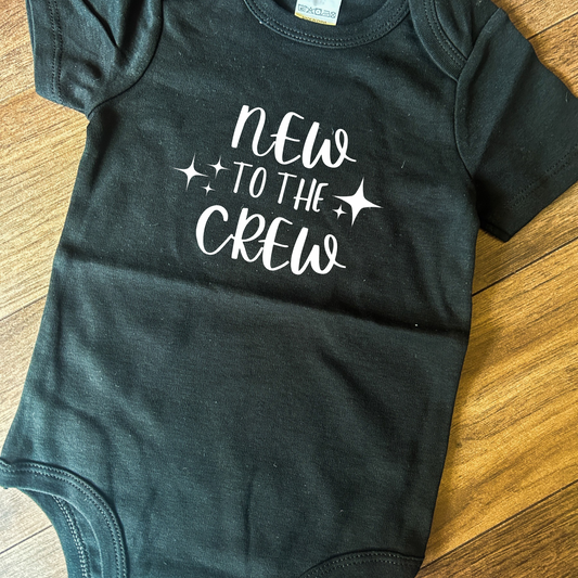 New To The Crew Onesie