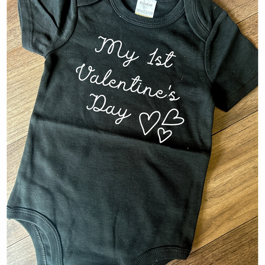 First Valentine Onesie